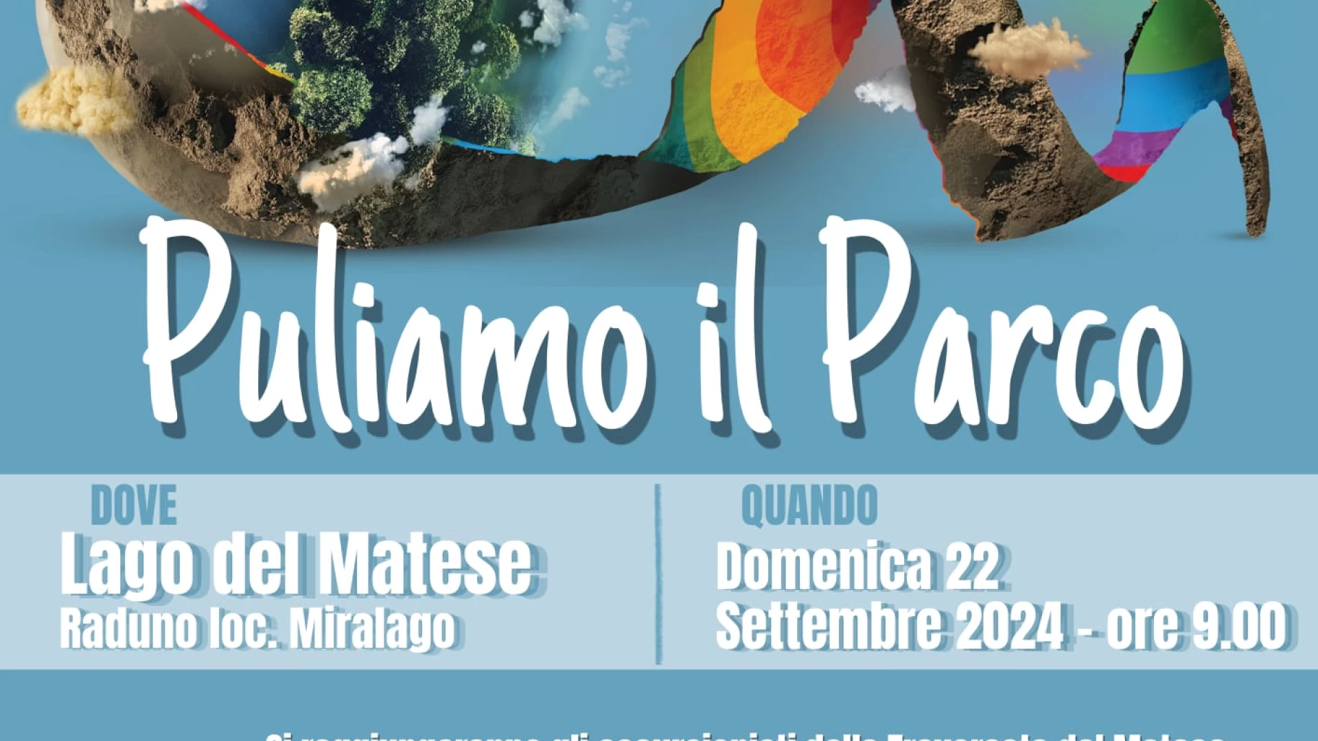 “Puliamo il Parco”, tutti invitati per domenica 22 settembre. Navarra: “prendiamoci cura del nostro Matese”